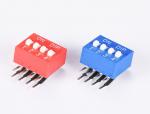 SPST Standary Right angle type dip switch 1~12pins